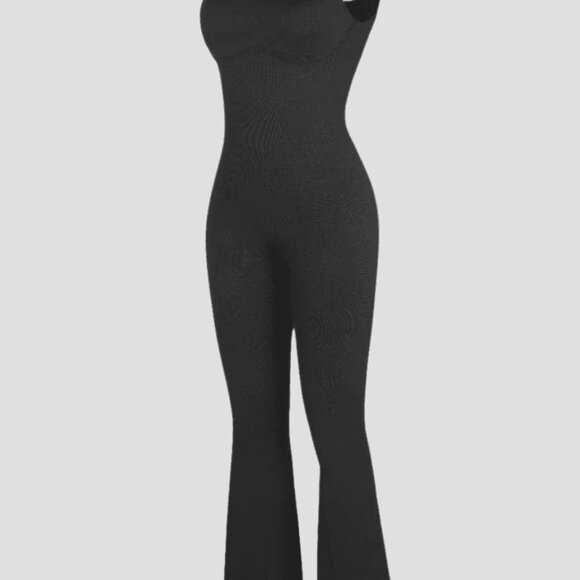 Magic Sculpt Flared Shaping Jumpsuit - Picture 11 of 12